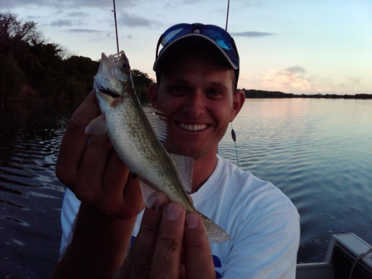 Ryan Danforth with a whopper walleye!