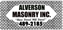 Alverson Masonry Inc. Madison, SD