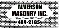 Alverson Masonry Inc. Madison SD Alverson Masonry Inc. Madison, SD