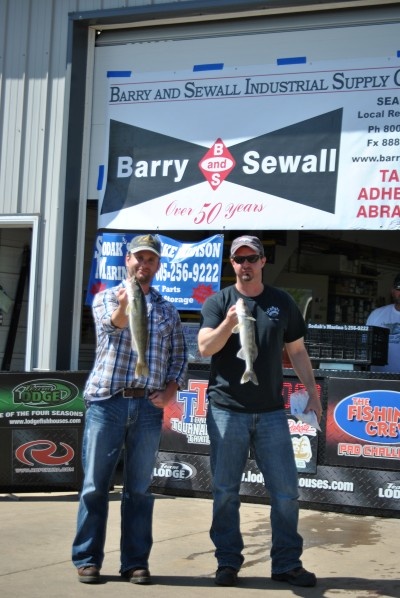 3rd Place Team Cole and Anderson